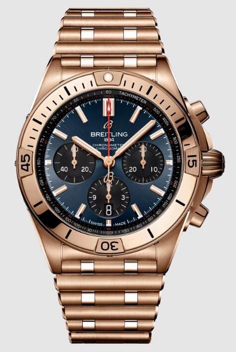 Breitling Chronomat B01 42 Super Bowl LVIII Replica Watch RB01343A1C1R1
